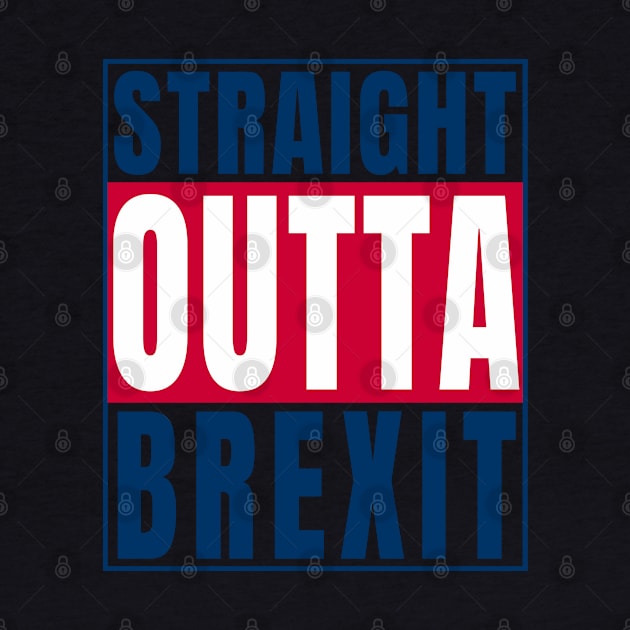 Straight Outta Brexit print UK United Kingdom product by merchlovers